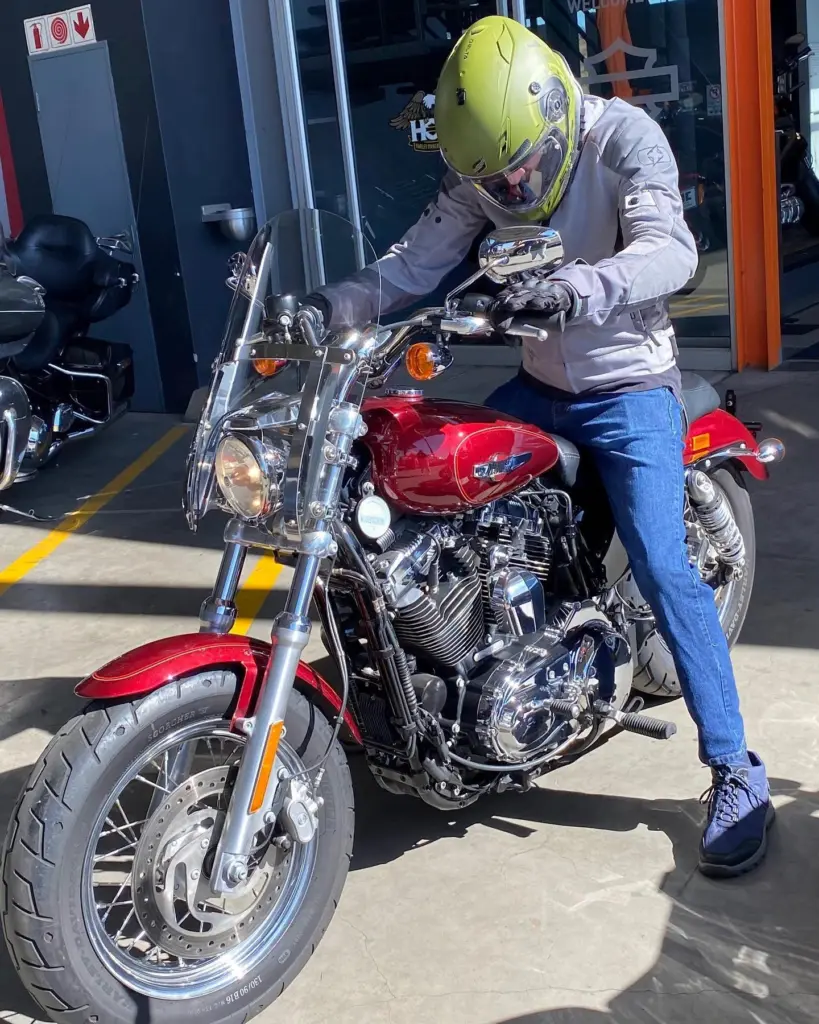 Photo by Jean Claude Murphy: Riding a Harley is like riding on a slow pony - you feel every…