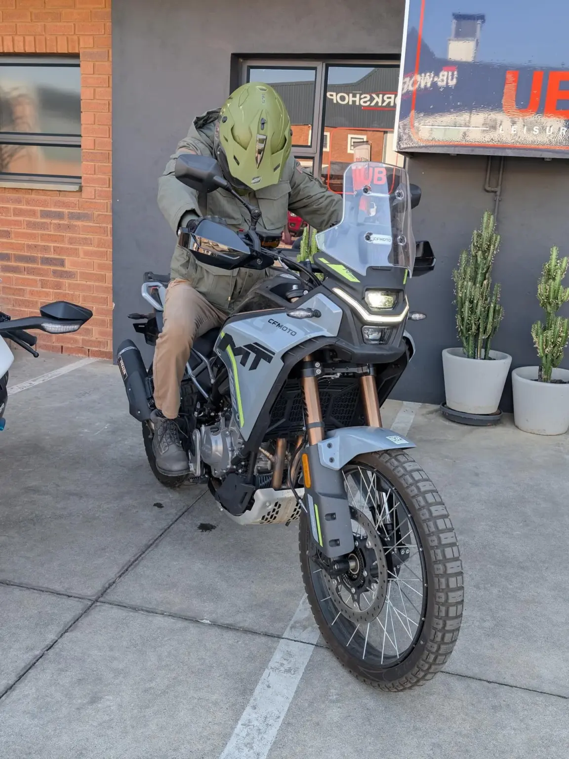 Photo by Jean Claude Murphy: Thanks to UB Leisure for the CFMOTO test ride.