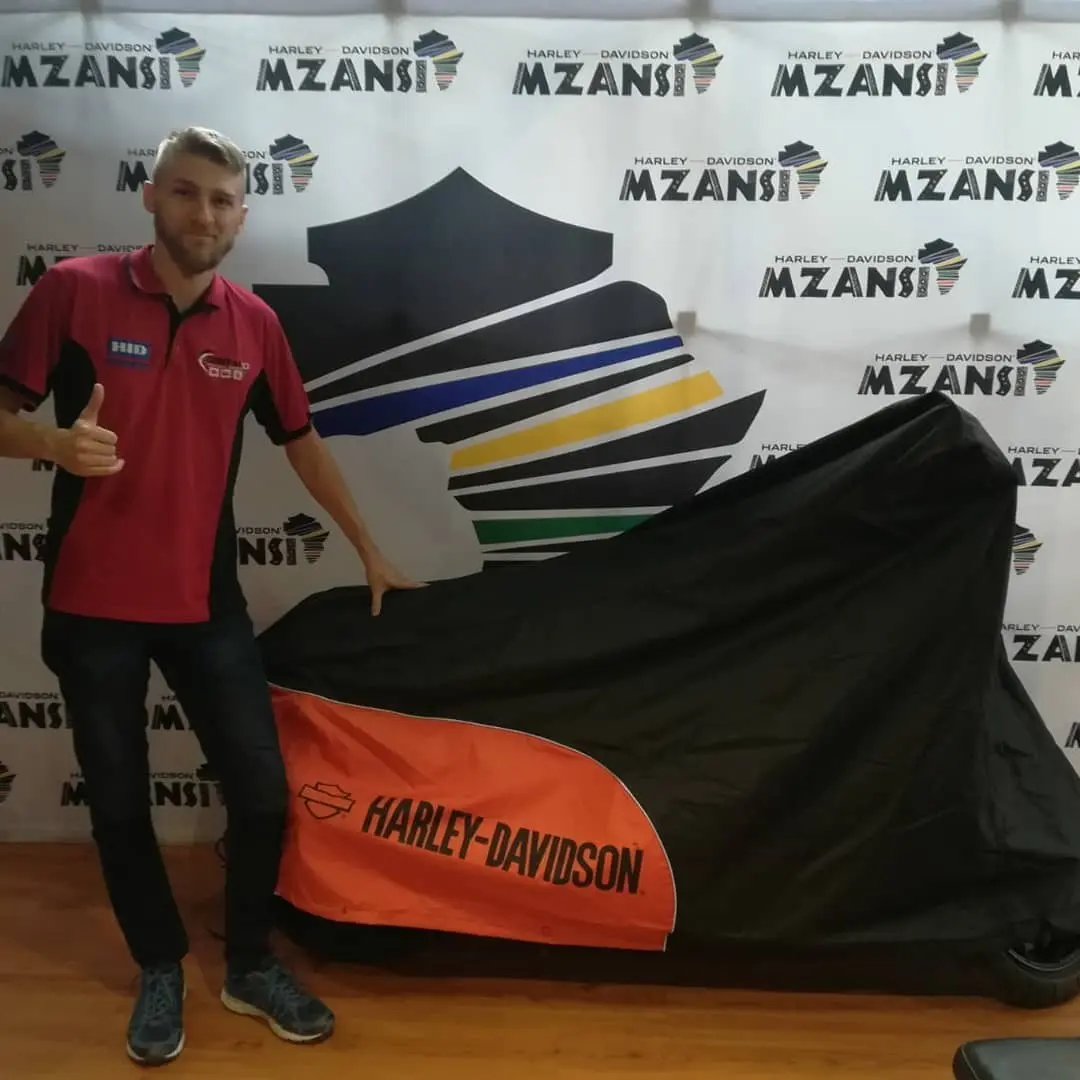 Photo by Jean Claude Murphy: Really looking forward to the grand opening of Harley-Davidson Mzansi.