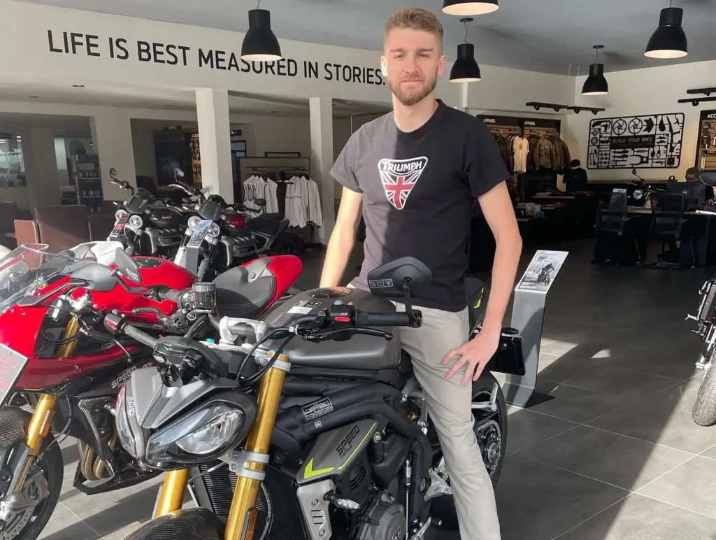 Photo by Jean Claude Murphy: Thanks Triumph South Africa for the awesome demo day at Triumph in Sandton.