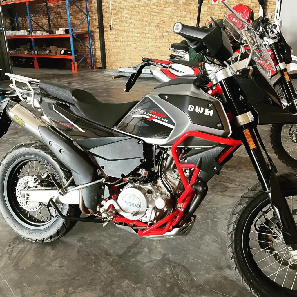 Photo by Jean Claude Murphy: Testing out an awesome ADV bike from an up and coming Italian brand called…