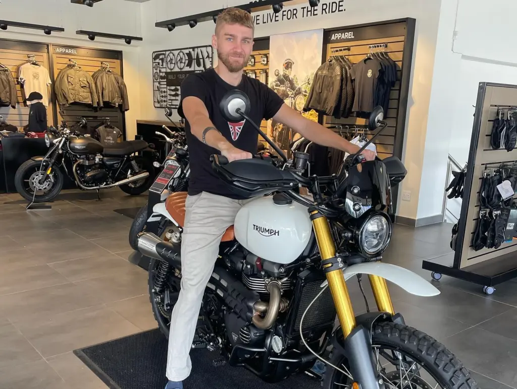 Photo by Jean Claude Murphy: Thanks Triumph South Africa for the awesome demo day at Triumph in Sandton.