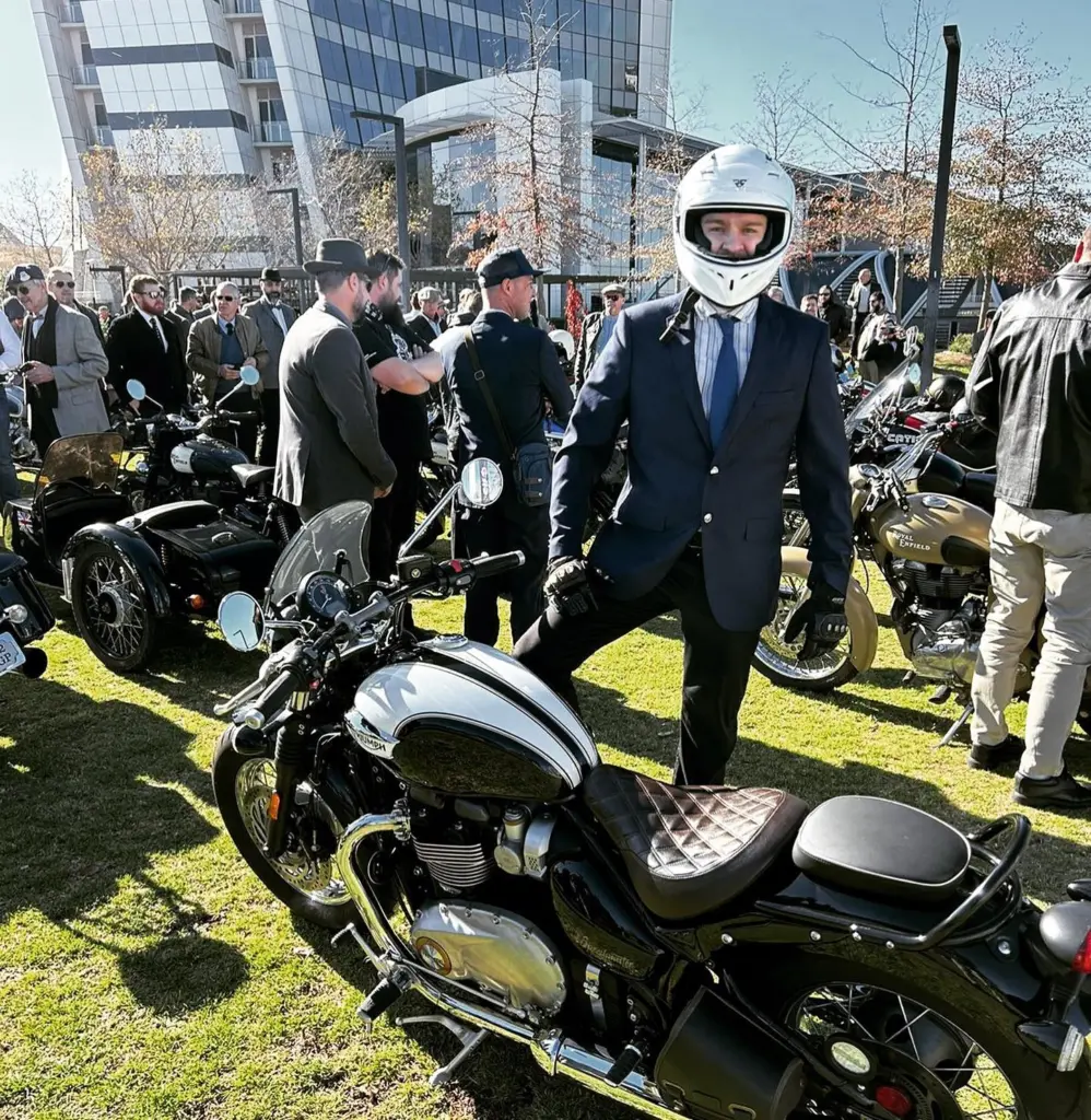 Photo by Jean Claude Murphy: Had an incredible time at the 2023 Distinguished Gentleman's Ride, showing my support for…