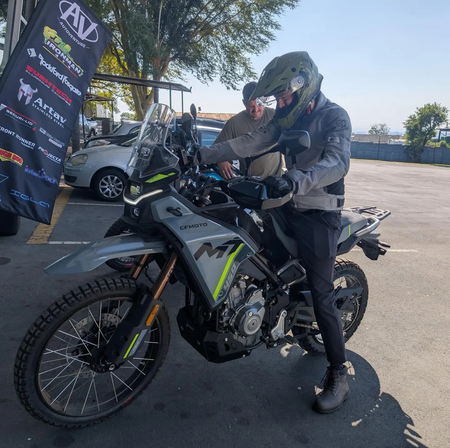 Photo by Jean Claude Murphy: I’m not disappointed with the CFMOTO 450MT, seeing all the hype.
