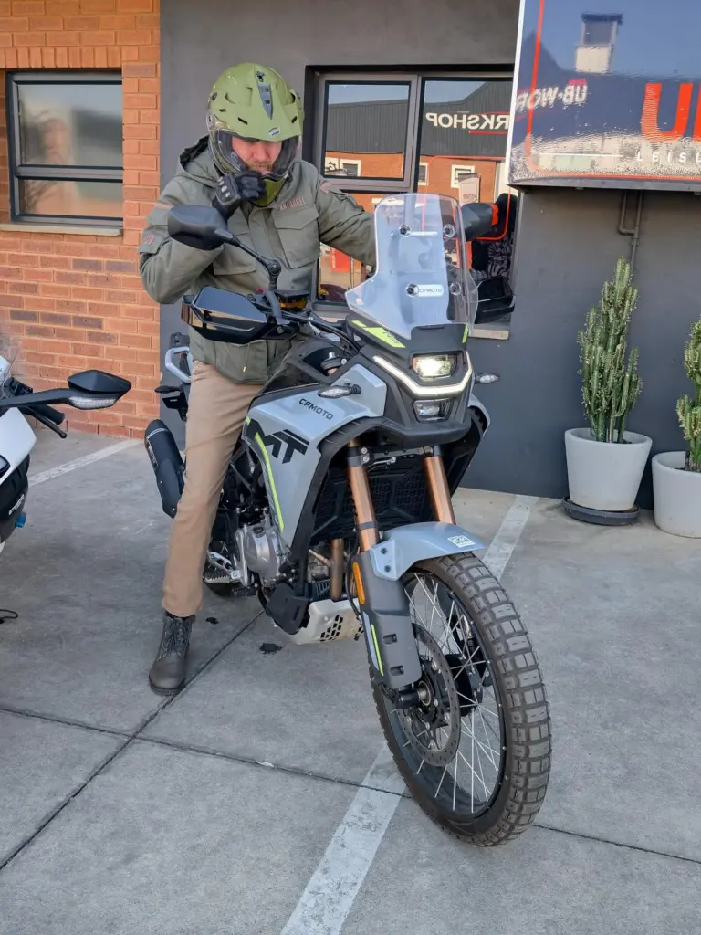 Photo by Jean Claude Murphy: Thanks to UB Leisure for the CFMOTO test ride.