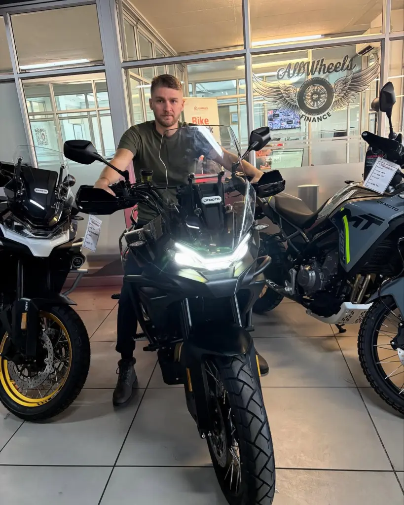 Photo by Jean Claude Murphy: First Ride on the New CFMOTO 700MT!