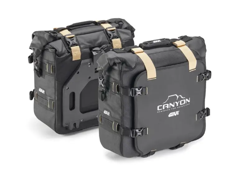 GIVI Canyon GRT720B Side Bags, 25L + 25L