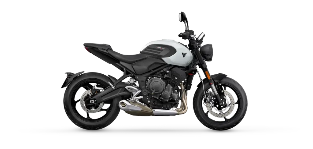 2026 Triumph Trident 660 in Snowdonia White